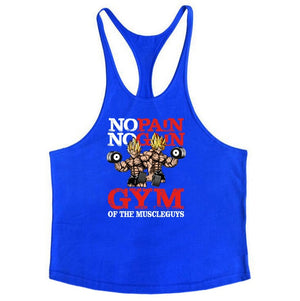 Gyms Workout Sleeveless Shirt Stringer Tank Top Men Bodybuilding Clothing Fitness Mens Sportwear Vests Muscle Singlets