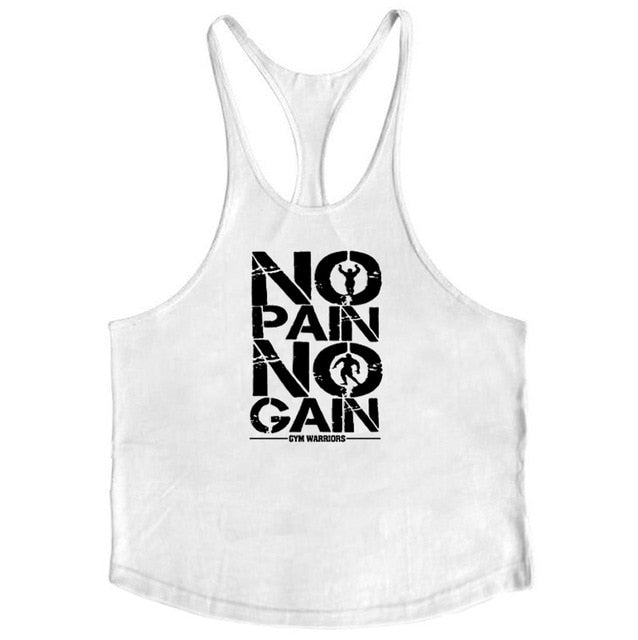 Brand Clothing Muscle Bodybuilding Stringer Tank Top Mens Fitness Singlets Cotton Sleeveless shirt Workout Sportwear Undershirt