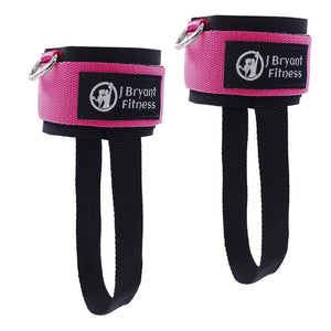 1 Pair Fitness Exercise Resistance Band Ankle Straps Cuff for Cable Machines Ab Leg Glute Training Home Gym Fitness Equipment