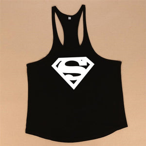 New Arrivals Bodybuilding stringer tank top man Cotton Gym sleeveless shirt men Fitness Vest Singlet sportswear workout tanktop