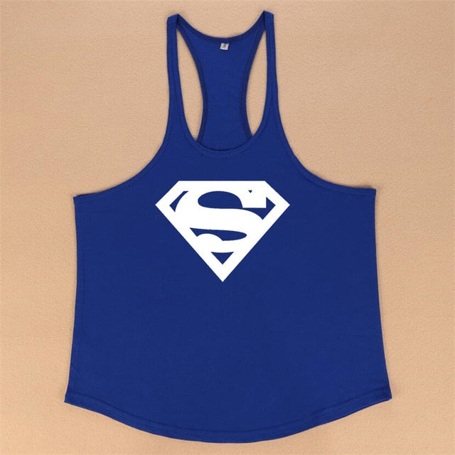 New Arrivals Bodybuilding stringer tank top man Cotton Gym sleeveless shirt men Fitness Vest Singlet sportswear workout tanktop