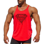 Super Hero Captain America brand clothing Singlets Mens Tank Top Muscle Shirt Sleeveless Stringer Bodybuilding Fitness mens Vest