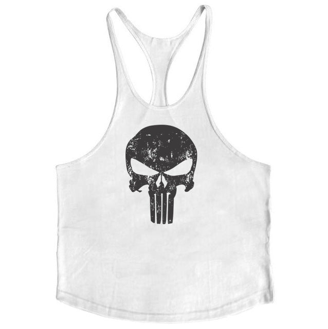 Gyms Workout Sleeveless Shirt Stringer Tank Top Men Bodybuilding Clothing Fitness Mens Sportwear Vests Muscle Singlets