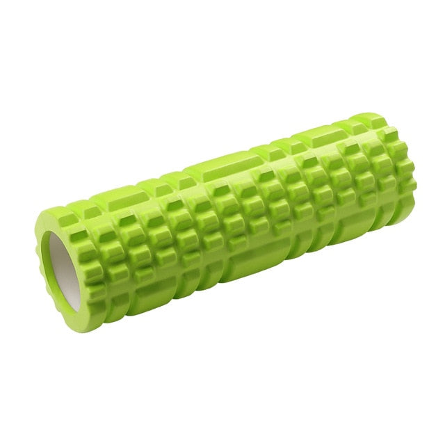 Sport Fitness Foam Roller Eva for Massage Roller Black 30cm Standard Exercises Physical Therapy Soft Yoga Block Pilates Home Gym